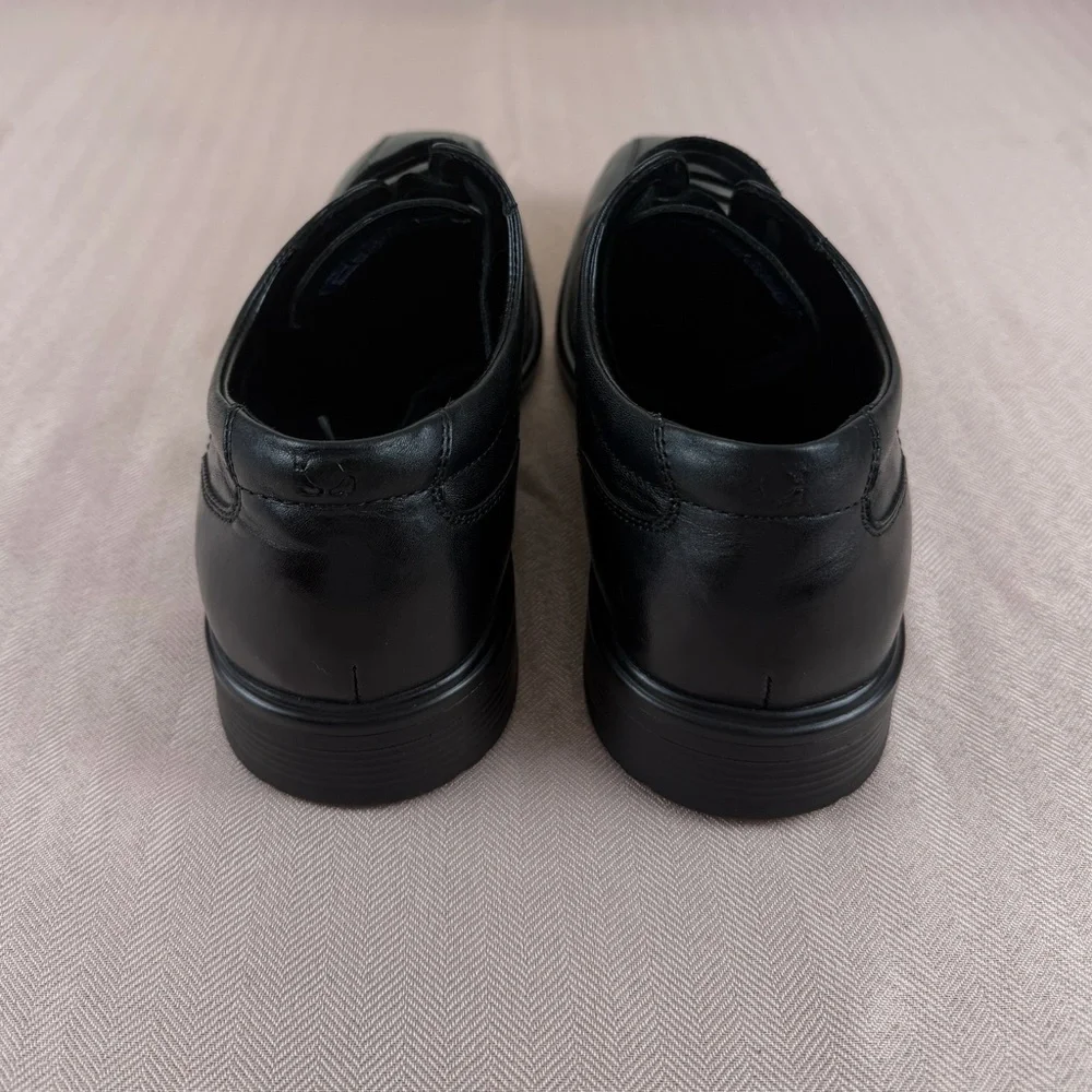 Kenneth Cole Reaction Stand Out Black Leather‎ Oxford Men’s Dress Shoes Size 8.5